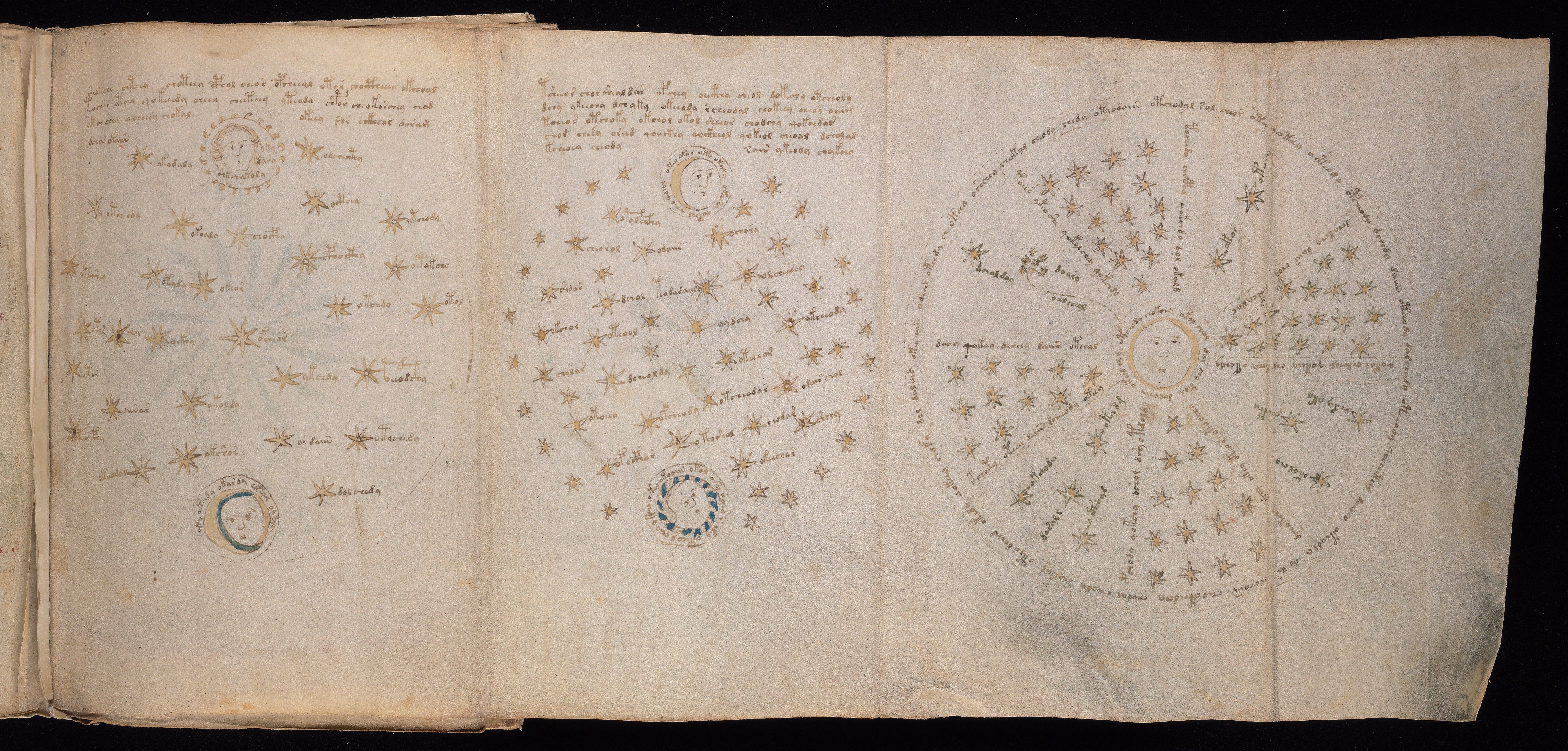 Beinecke MS 408, f68r — astronomical diagram