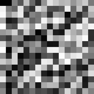 The inverse picture after the flattening of its histogram