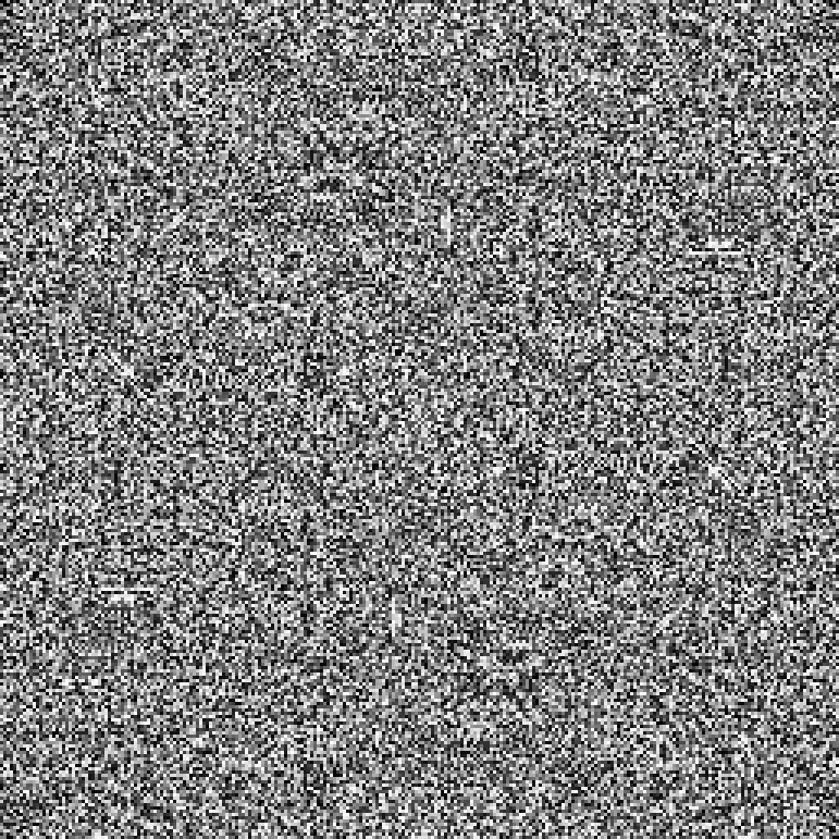 The fibre of every point of the plane as a grey level
