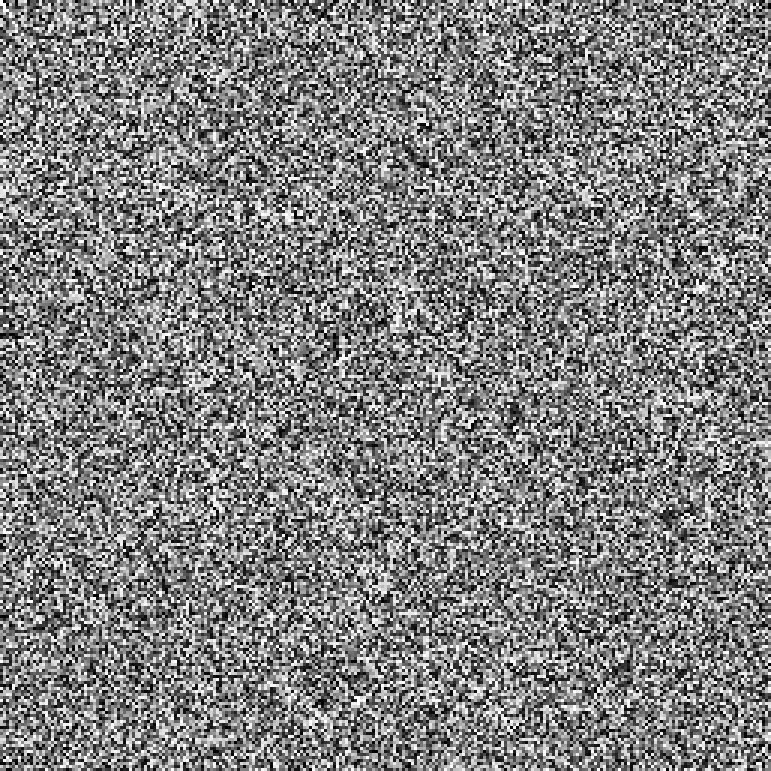 The row picture after the flattening of its histogram
