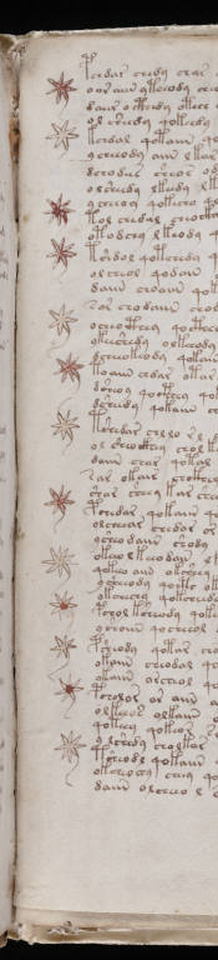 Margin stars — f104r