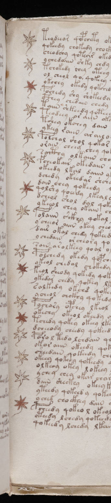Margin stars — f108r
