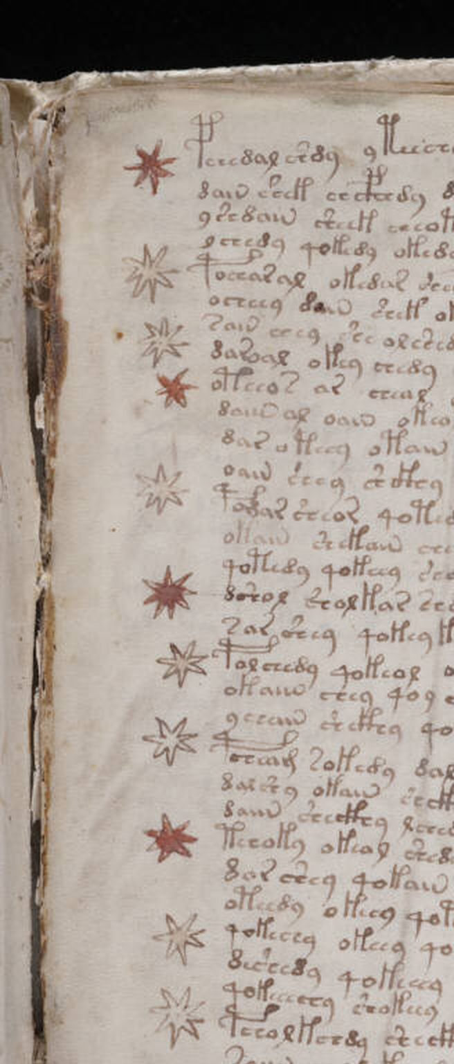 Margin star at page top